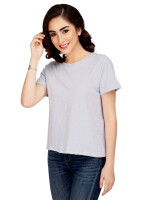 100 % cotton,Self Design Round Neck Tee,Cotton self design solid t shirt, has a round neck, short sleeves and regular length.