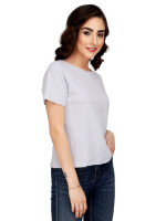 100 % cotton,Self Design Round Neck Tee,Cotton self design solid t shirt, has a round neck, short sleeves and regular length.