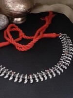 Sterling Silver Necklace Silver Necklace Vintage Silver Ambiya Necklace by Geeta Kalle