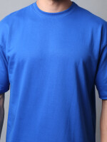 Royal Blue Oversized tshirt for men's
