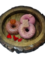 Sweet Tooth- Donut Handmade Soap,Infused with nourishing goat milk and luxurious cranberry oi