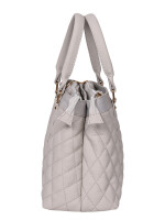 ARDAN Luxury Genuine Leather Large Quilted Handbag/Sling Bag for Girls/Women/Ladies White Color