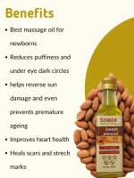 Sobek Naturals Sweet Almond Cold Pressed Vitamin E Oil 100 ML