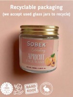 Sobek Naturals Apricot Almond Exfoliating Face Wash (100ml)