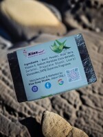 Set of 2 handmade organic aloe vera & basil soap || pack of 2 || 125 g each || gentle cleansing || herbal chemical Free