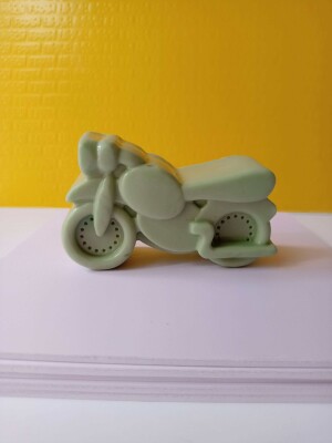 Bike shaped kids soap bar with goat milk & shea butter