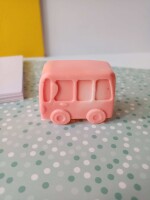 Joy ride kids bus shaped soap with goat milk & shea butter gentle care for little ones