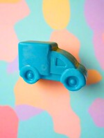 Car shaped kids soap bar