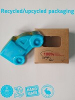 Car shaped kids soap bar