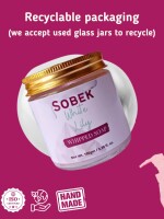 Sobek Naturals White lily whipped cream soap 100 g