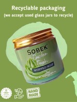 Sobek Naturals Green Garden fresh whipped cream soap 100 g