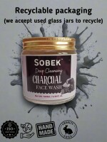 Sobek Naturals Activated Charcoal deep cleansing homemade facewash 100 ML