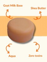 Sobek naturals Cocoa Bliss Goat milk & shea butter soap 100 g