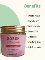 Cotton candy sugar face & body scrub