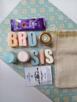 Personal care customised Rakhi hamper (BRO- SIS soaps)