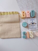 Personal care customised Rakhi hamper (BRO- SIS soaps)