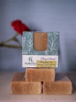 Rice & green tea handmade soap