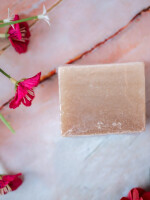 Rice & green tea handmade soap