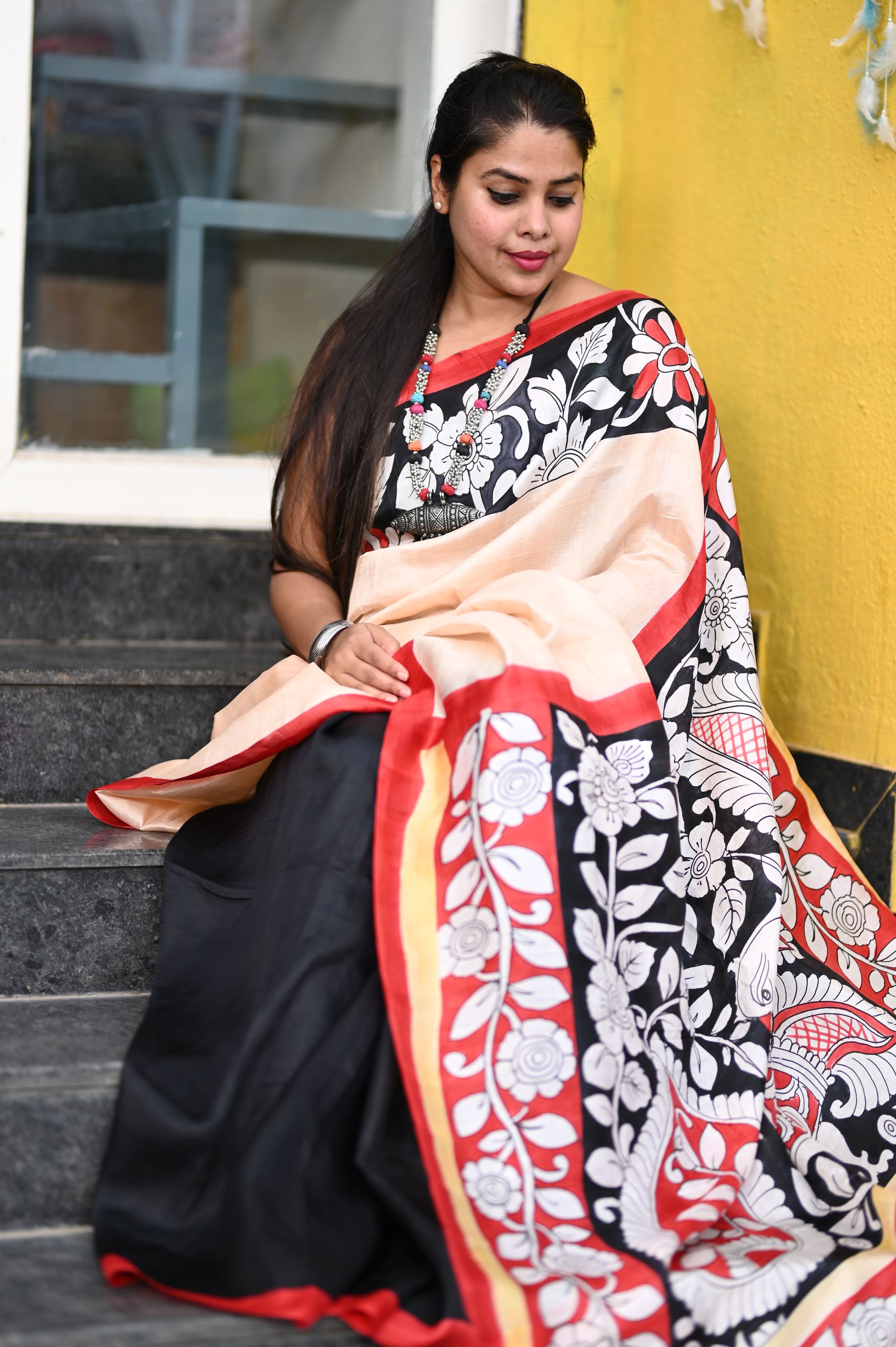 Kalamkari Silk Sarees Online Buy At Lowest Price | 40% OFF