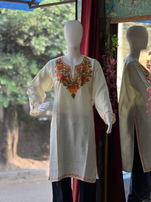 Kashmiri aari kaari kurtis