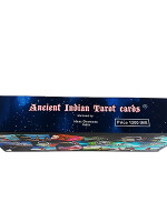 Ancient Indian Tarot Cards, Mini Kit, 78 Original cards, Meaning written on it, Beginners to Professional Practitioner, 15 x 6 cm Cards, Indian God,