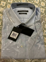 Forsyth of Canada, INC Wrinkle- Free Blue Formal Shirt