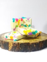 Fruit Cream Handmade Soap, it combines the richness of camel milk and the nourishing properties of glycerin.