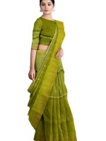 Pure Tussar Ghicha Saree,a stunning blend of traditional craftsmanship and modern elegance.