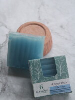 Natural Mint Handmade Soap with the cooling aroma of peppermint (Pack of 2)