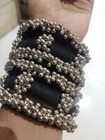 Black Gugri bangle set (6psc)