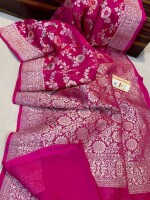 Elegant Georgette Silk Saree – A Perfect Blend of Style and Grace