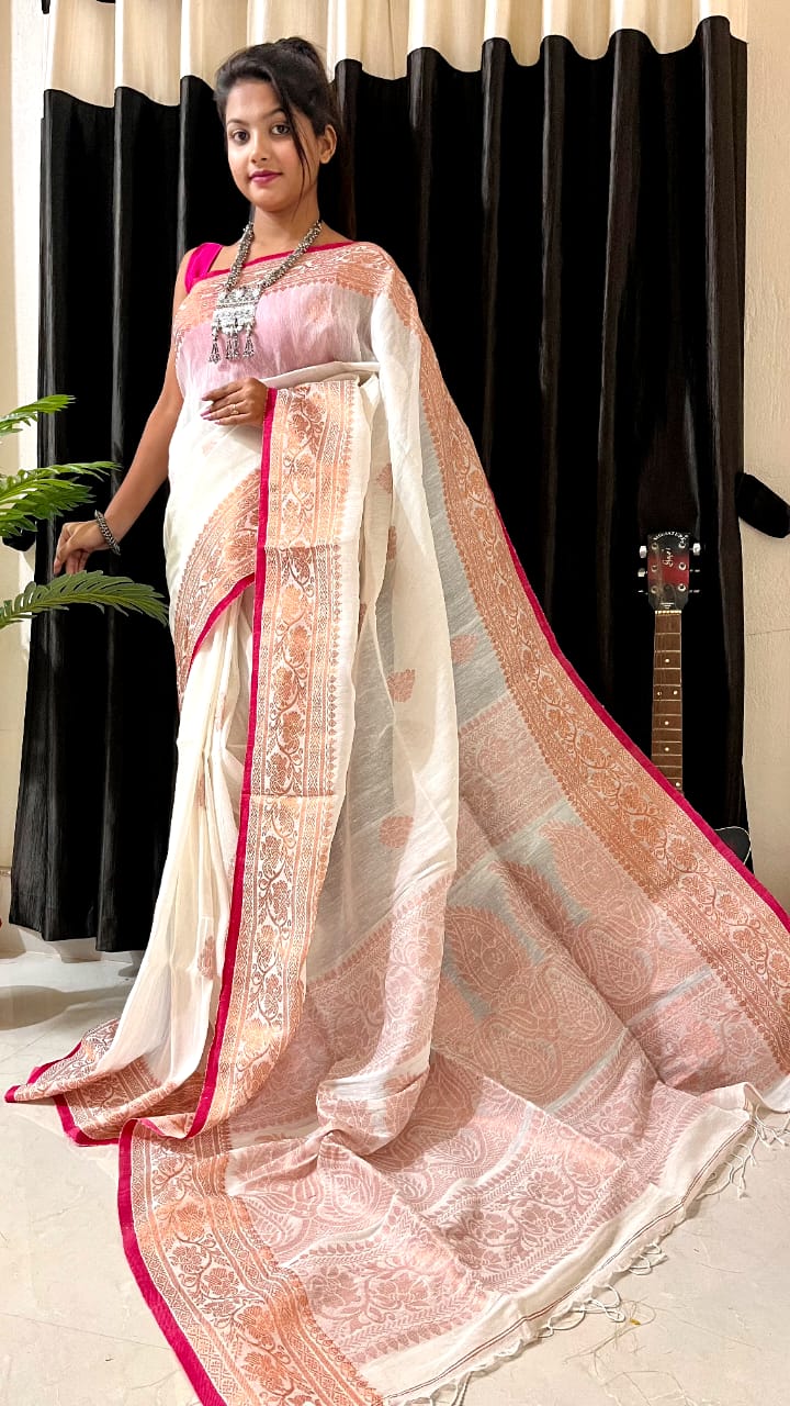 Siya Semi Paithani Saree- RF11 B – Shankari Paithani