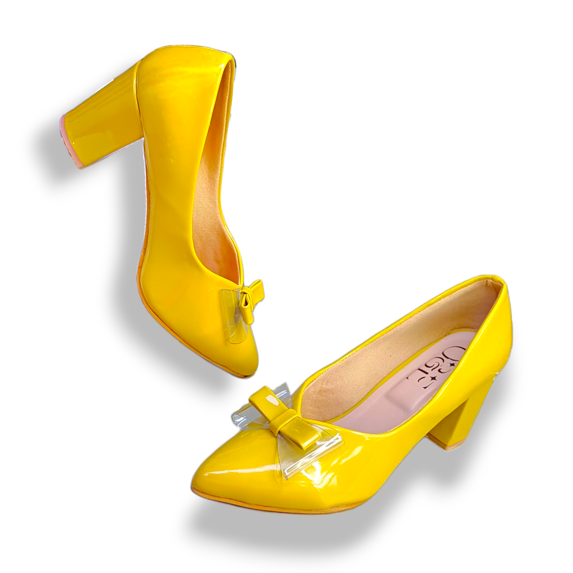 Chanel Mustard Yellow Pearl T-Strap Heels - 38 – I MISS YOU VINTAGE