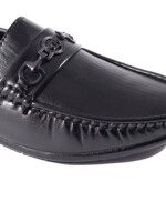 Pull on Mens black loafer