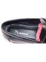 Pull on Mens black loafer