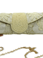 Beige Dosa Clutch