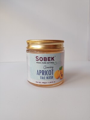 Sobek Naturals Apricot Almond Exfoliating Face Wash (100ml)