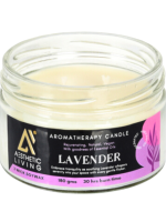 Aesthetic Living 3 wick Soy Wax Lavender Candle,a green alternative to paraffin wax.