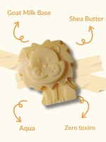 Lion cub goat milk & shea soap for kids