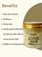 Sobek naturals Neem purifying powder acne face mask pack 100 g