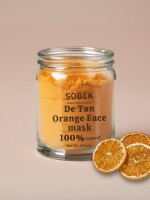 Sobek naturals Orange De Tan powder face mask pack 100 g