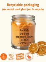 Sobek naturals Orange De Tan powder face mask pack 100 g