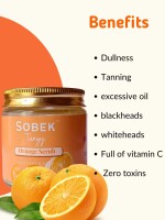 Sobek Naturals Tangy orange face and body scrub 100 g