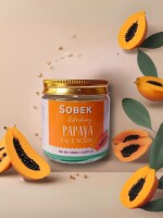 Papaya Splash: Sobek Naturals Refreshing Face Wash (100ml)