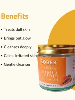 Papaya Splash: Sobek Naturals Refreshing Face Wash (100ml)