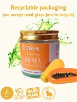 Papaya Splash: Sobek Naturals Refreshing Face Wash (100ml)