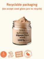 Sobek naturals Papaya refreshing powder face mask/pack 100 g