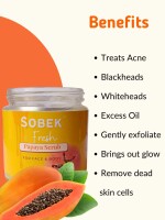 Sobek Naturals Fresh papaya face and body scrub 100 g