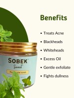 Sobek Naturals Sweet peppermint face and body scrub 100 g