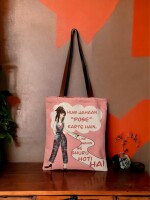 Bag with famous dialogue, Hum Jahan Pose Karte Hain